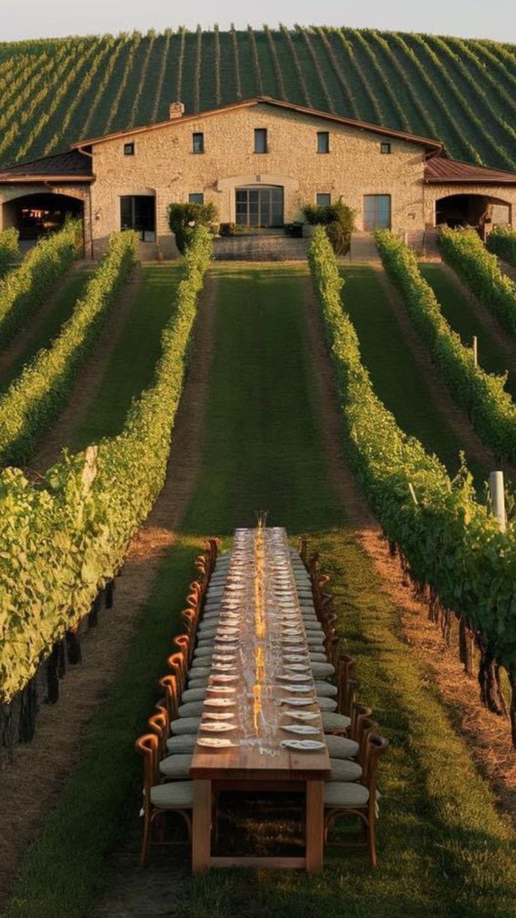 Sarah and Michael got married at the beautiful family vineyard. The timing was perfect because theirs wasn't the only romance unfolding there.